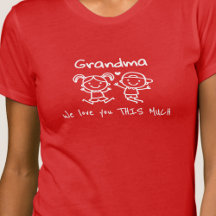 Christmas Love You Grandma Fun Graphic Gift