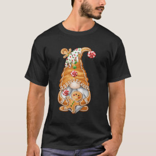 Christmas Lover Motif For Xmas - Cute Gingerbread T-Shirt