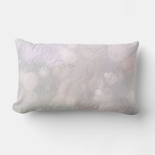 Christmas Lumbar Pillow (Front)