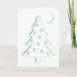 Christmas Macabre Tree Holiday Card
