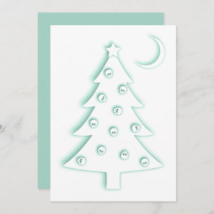 Christmas Macabre Tree Invitation