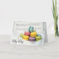 Christmas Macarons with Music