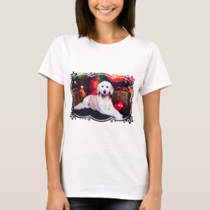 Christmas - Maggie - GoldenDoodle T-Shirt