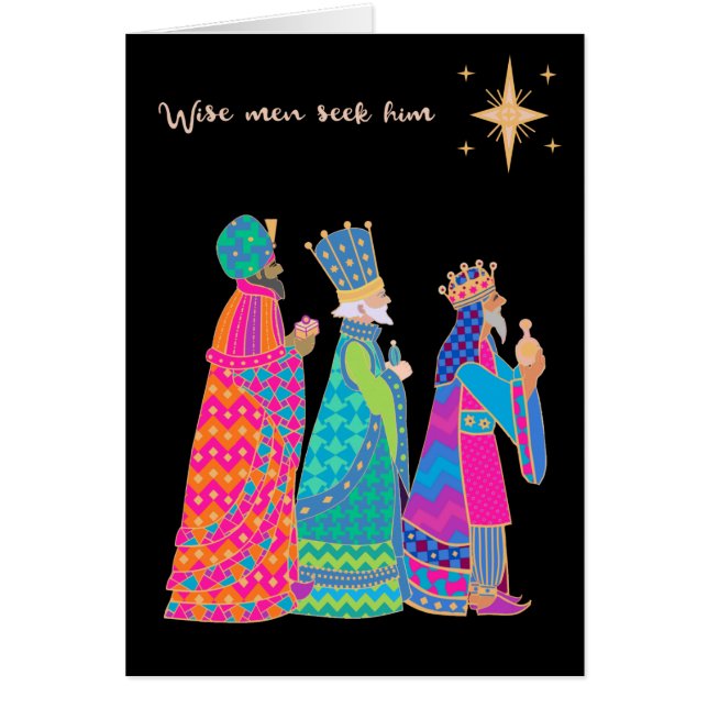 Christmas Magi and Wise Men Seek Him (Front)