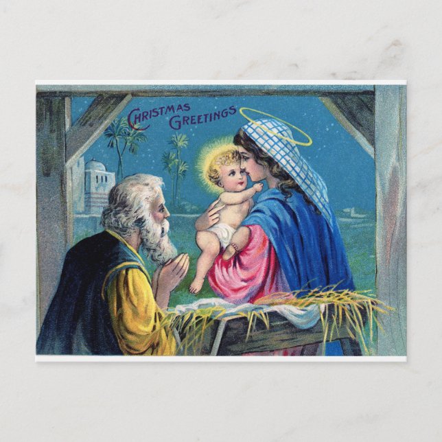 Christmas Magic: An Old Postcard  (Front)