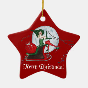 Christmas Magic Ceramic Ornament