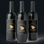 Christmas Magic in Every Gift Wine Label<br><div class="desc">"Celebrate the warmth of sharing with our 'Christmas Magic in Every Gift' tee,  featuring a cheerful design that captures the essence of holiday wonder and the beautiful spirit of giving."</div>