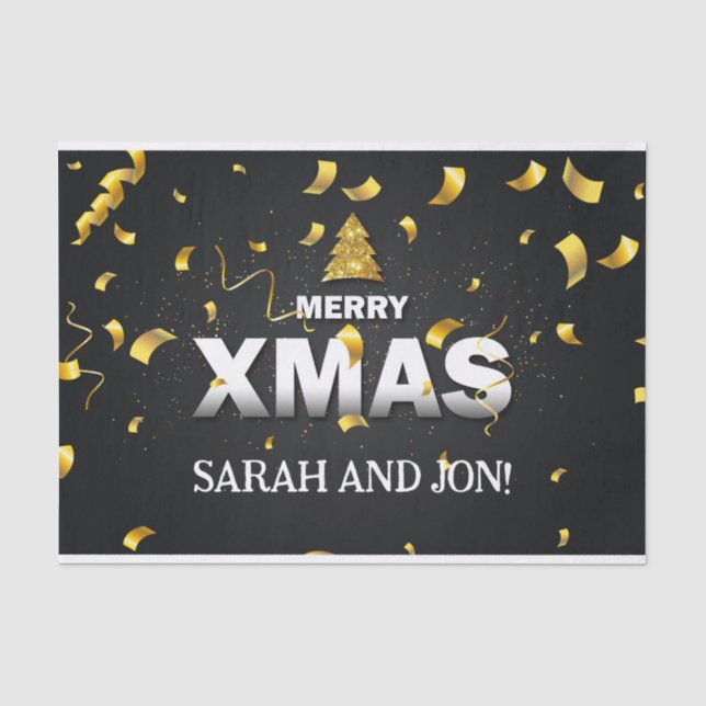 Christmas magic  tissue paper (Front)