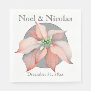 Christmas Magic Wedding Reception Napkin