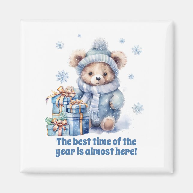 Christmas magnet with interesting design (Front)