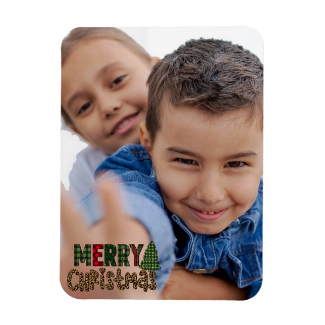 Christmas Magnetic Photo Frames | Christmas Photo  Magnet (Vertical)