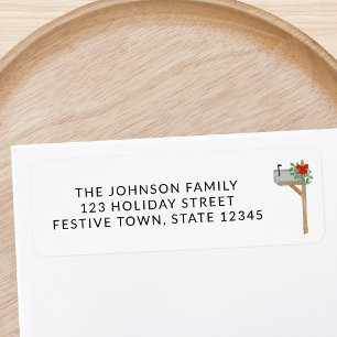 Christmas Mailbox Return Address