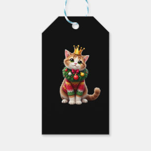 Christmas Maine Coon American Longhair (2) Gift Tags