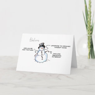 Christmas Makeover Holiday Card