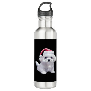 Christmas Maltese - Perfect For Animal Lovers Clas 710 Ml Water Bottle