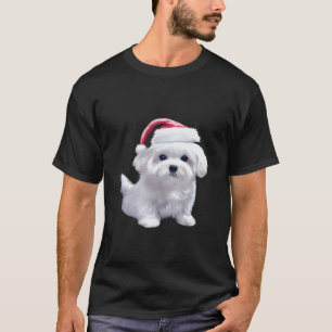 Christmas Maltese - Perfect For Animal Lovers Clas T-Shirt