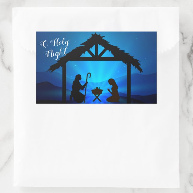 Christmas Manger Stickers (Bag)