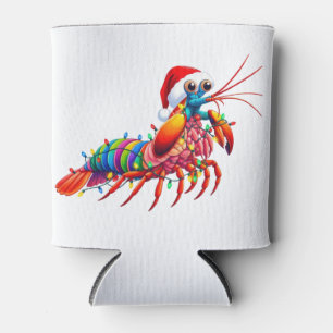 Christmas Mantis Shrimp Odontodactylus Colourful Can Cooler