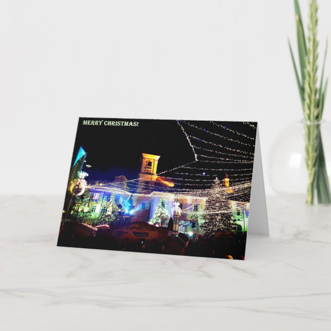 Christmas Market Black Card (Front)