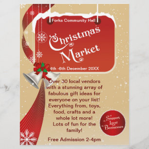 Christmas Market  Fair Business Flyer