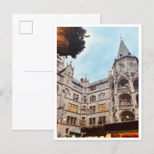 Christmas Market Munich, Germany Postcard