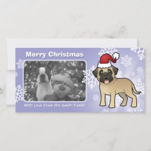Christmas Mastiff / Bullmastiff Holiday Card