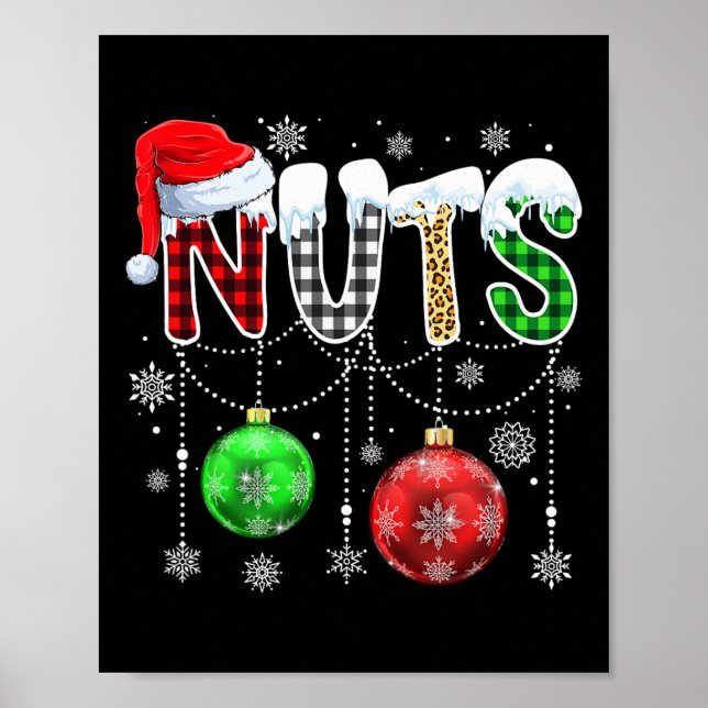 Christmas  Matching Couple Family Chestnuts 2 Poster (Front)