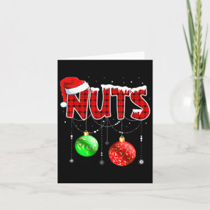 Christmas Matching Couple Family Chestnuts  Card