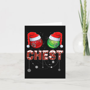 Christmas Matching Couple Family Chestnuts Card