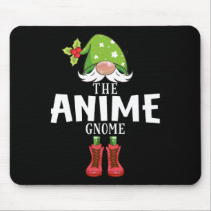 Christmas Matching Family The Anime Gnome  Mouse Pad