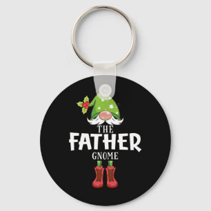 Christmas Matching Family The Father Gnome Keychain