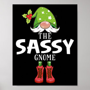 Christmas Matching Family The Sy Gnome Poster