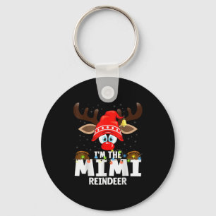 Christmas Matching I'm The Mimi Reindeer Keychain