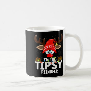 Christmas Matching I'm The Tipsy Reindeer  Coffee Mug