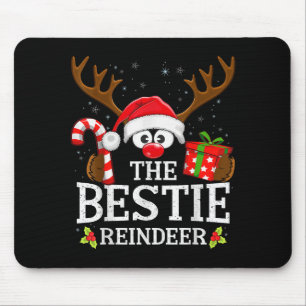 Christmas Matching The Ie Reindeer Family  Mouse Pad