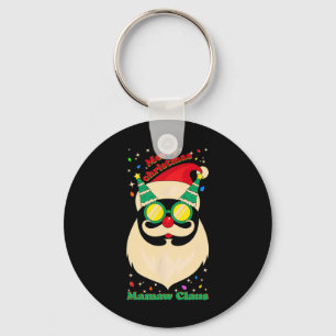 Christmas Matching Very Merry Mamaw Claus Xmas Fam Keychain