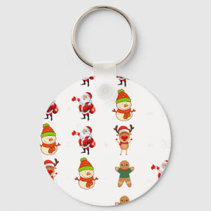 christmas math funny keychain