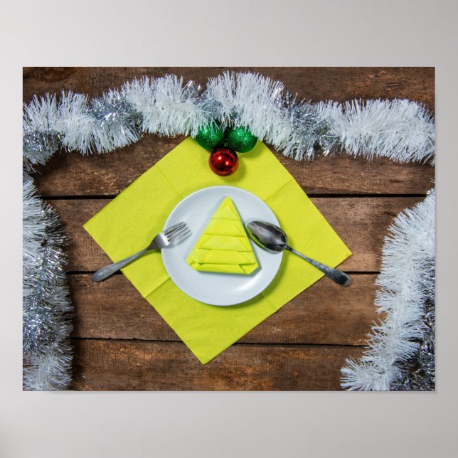 Christmas meal poster (Front)