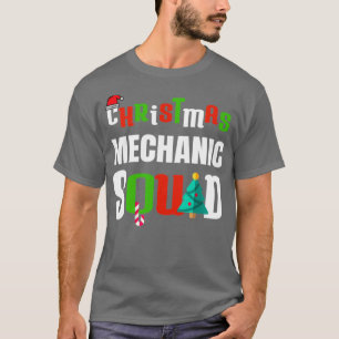 Christmas Mechanic Squad Xmas Auto Car Mechanic T-Shirt