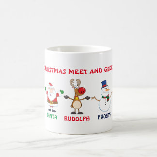 Christmas Meet And Greet Coffee Mug
