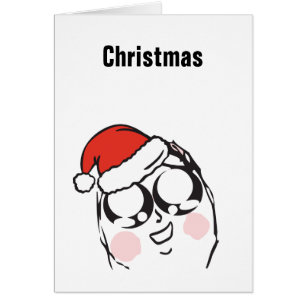 Christmas Meme Troll Le Me Anime Custom EDITABLE