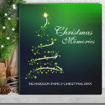 Christmas Memories Binder<br><div class="desc">Gorgeous Christmas Memories Avery binder with pretty ribbons and delicate little snowflakes. Customize the text to make it a personal and unique gift that will be treasured for many years to come!</div>