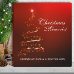 Christmas Memories Binder<br><div class="desc">Gorgeous Christmas Memories Avery binder with pretty ribbons and delicate little snowflakes. Customize the text to make it a personal and unique gift that will be treasured for many years to come! Matching products also available:</div>