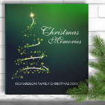 Christmas Memories Binder<br><div class="desc">Gorgeous Christmas Memories Avery binder with pretty ribbons and delicate little snowflakes. Customize the text to make it a personal and unique gift that will be treasured for many years to come!</div>