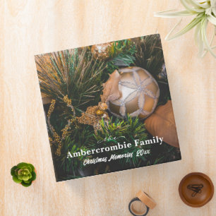 Christmas Memories Family Album Binder