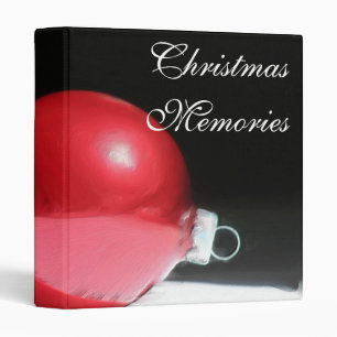 Christmas memories ornament Avery Binder