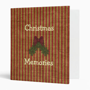Christmas Memories Photo Album Avery Binder