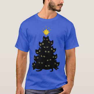 Christmas Meowy girl T-Shirt