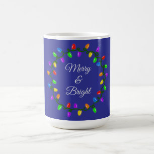 Christmas Merry And Bright Lights Coffee Mug