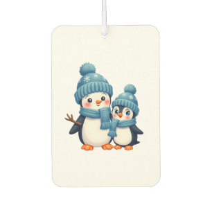 Christmas Merry Christmas For Gift Penguin Snowman Air Freshener
